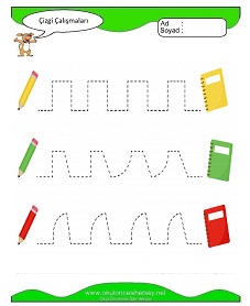 Çizgi Çalışma Sayfaları